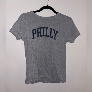 Brandy Melville Gray Philly T-Shirt